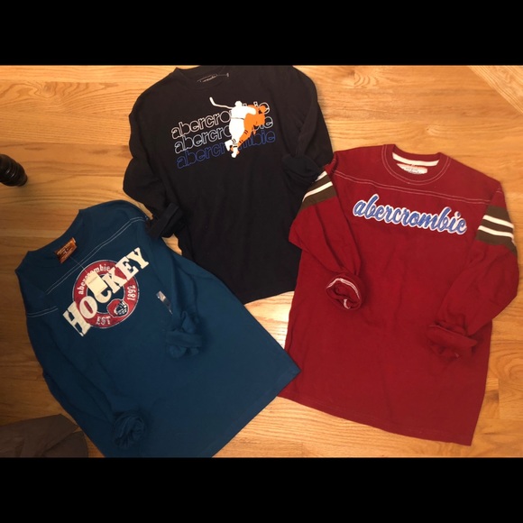 abercrombie kids Other - Abercrombie Longsleve trio. Size Large boys.